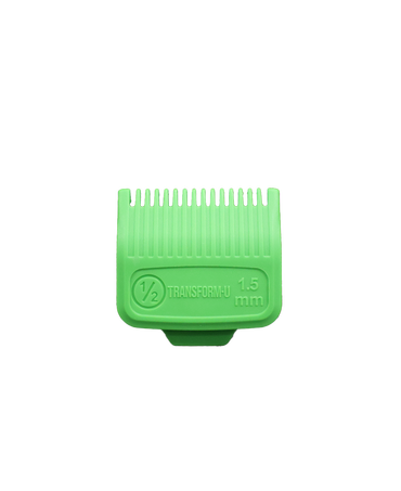 Magnetic Hair Clipper Guide Comb #0.5 - 1.5MM - Green