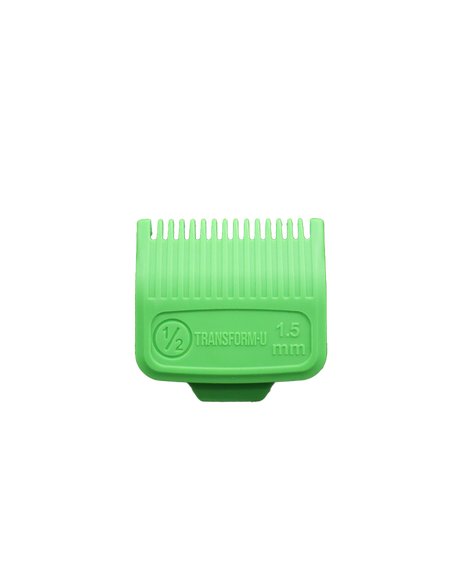 Magnetic Hair Clipper Guide Comb #0.5 - 1.5MM - Green