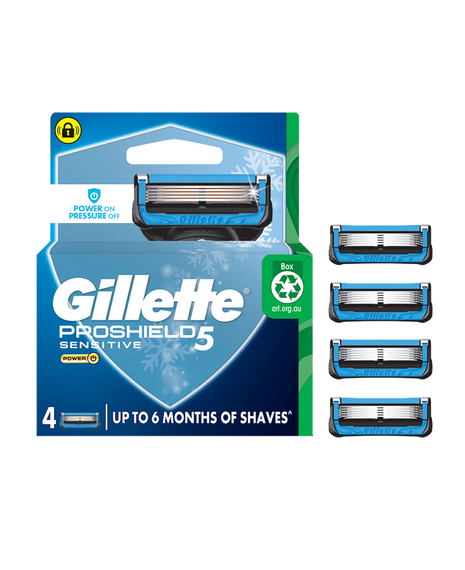 ProShield5 Chill Power Razor Blades Refill 4 Pack