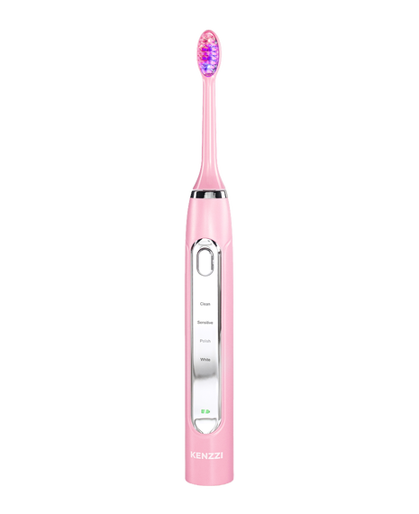 LED Whitening Sonic Electric Toothbrush - Guava