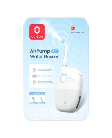 A10 AirPump Portable Water Flosser - Grey