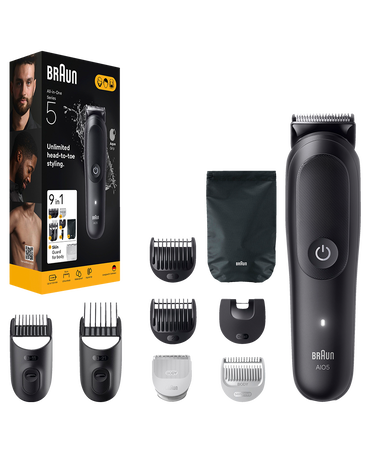 Series 5 9-in-1 Waterproof All-in-One Grooming Kit