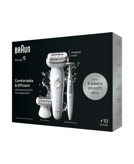 Silk-&eacute;pil 9 3D Epilator with Bikini Trimmer & 9 Extras