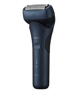 3-Blade Wet & Dry Electric Shaver with 8D Flex Head - Blue