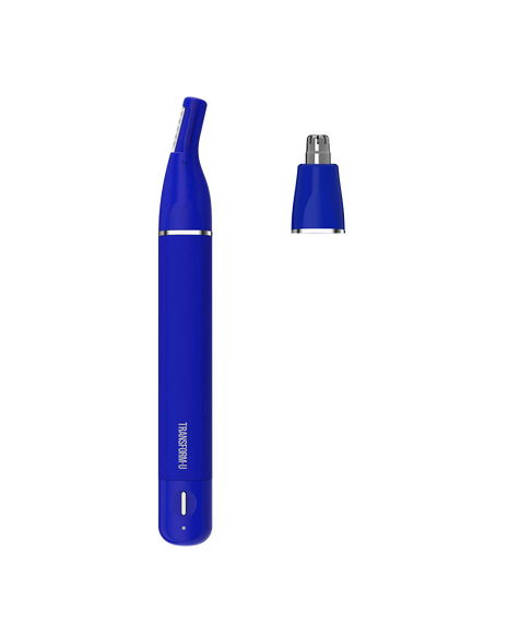 5 Blade Wet & Dry Electric Shaver & Ear & Nose Trimmer Combo - Blue