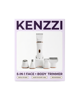 5-in-1 Face & Body Trimmer & Shaver with Stand