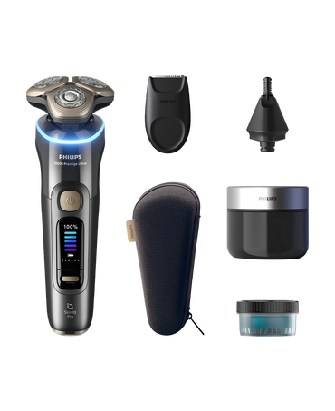Series i9000 Prestige Ultra Wet & Dry Electric Shaver with Quick Clean Pod