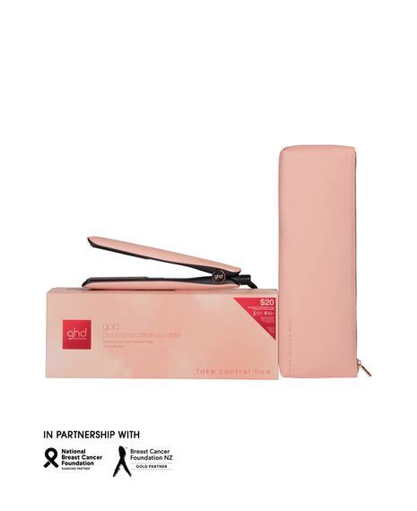 gold® hair straightener in pink peach – limited edition