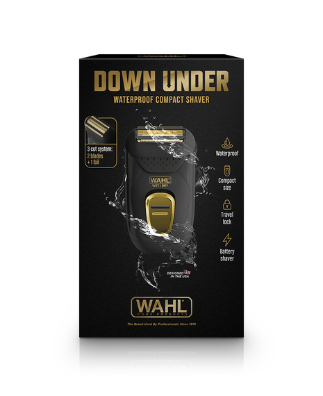 Down Under Waterproof Compact Electric Shaver