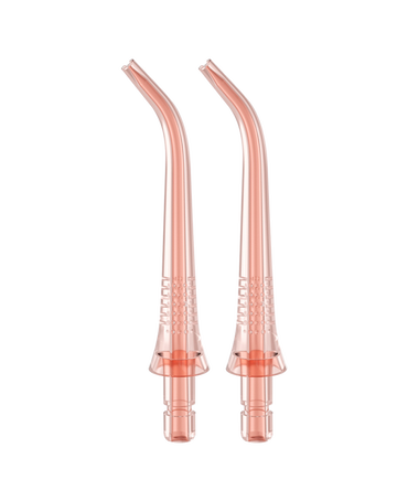 W10 Water Flosser Replacement Nozzle Refills 2 Pack - Pink