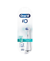iO Specialised Clean Brush Head Refills 2 Pack - White