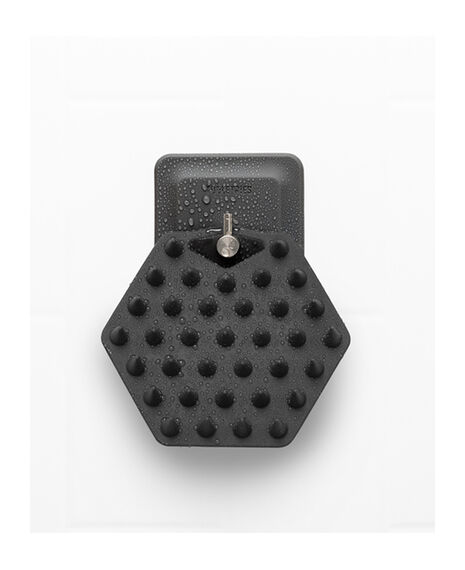 Scalp Massager & Hook - Charcoal