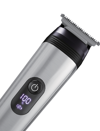 Stainless Steel sUper-close+ Trimmer - Silver