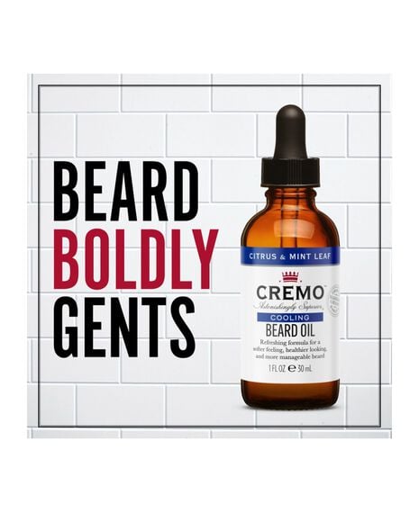 Cooling Citrus & Mint Leaf Beard Oil - 30mL