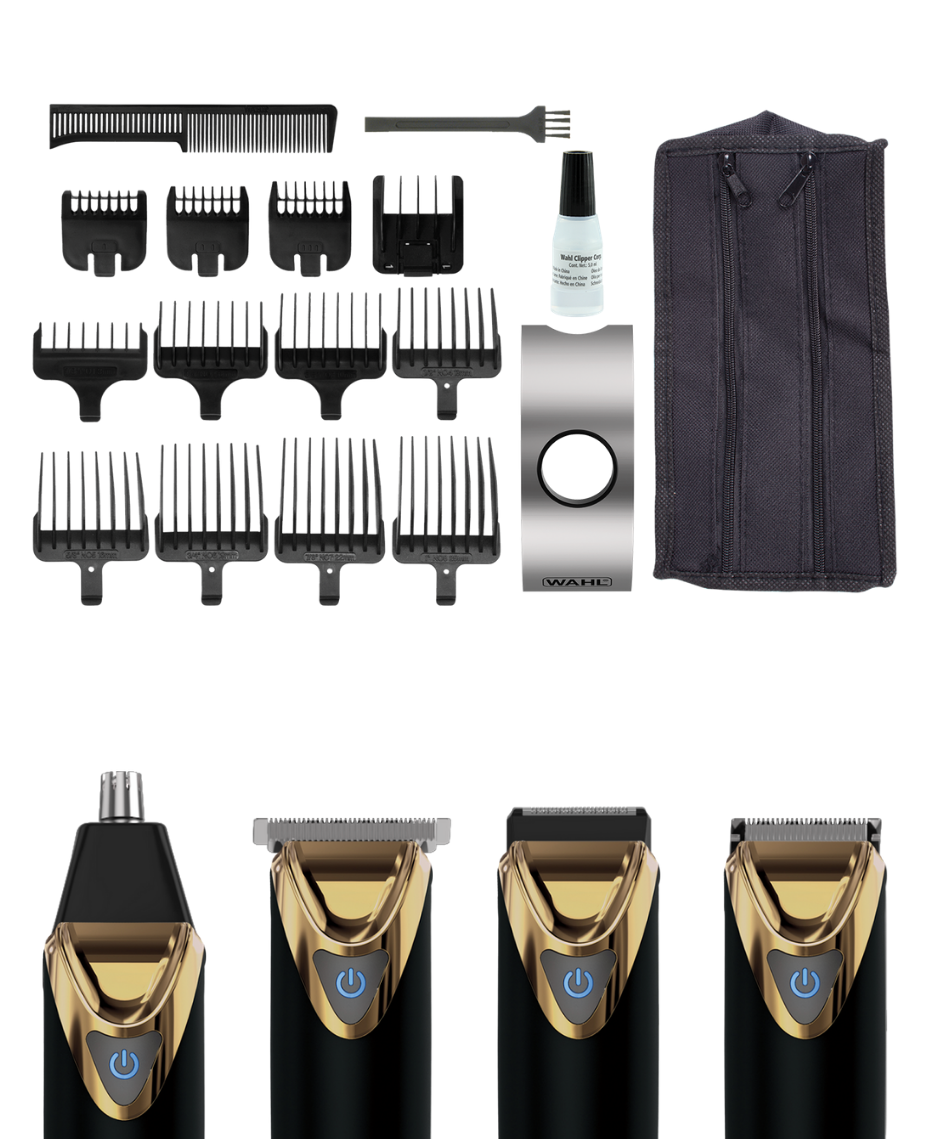wahl stainless steel gold