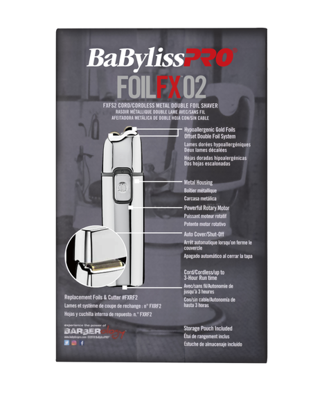 Double Foil Shaver - Silver