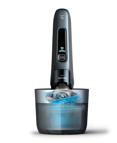 Series i9000 Wet & Dry Electric Shaver with Quick Clean Pod & Charging Stand