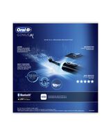 Genius AI Electric Toothbrush with 3 Replacement Heads & Smart Travel Case, Black