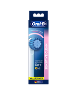 Sensitive Clean Brush Head Refills 6 Pack
