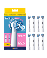 Sensitive Clean Brush Head Refills 8 Pack