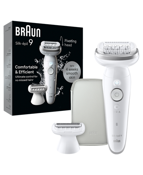 Silk-épil 9 3D Epilator with 4 Extras