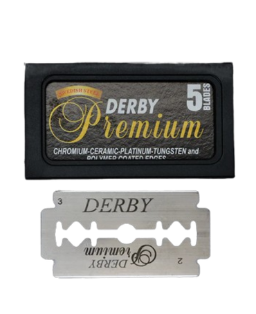 Premium Double Edge Safety Razor Blades 5 Pack