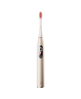 X Pro Digital S Sonic Electric Toothbrush - Gold with 4 Replacement Brush Head Refills