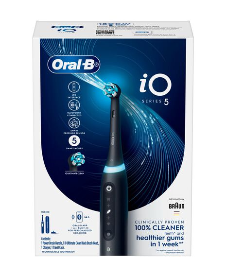 iO5 Electric Toothbrush - Black