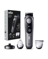 Series 9 Professional Waterproof Beard Trimmer with Travel Case and Charging Stand