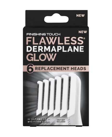 Dermaplane Glow Replacement Heads 6pk
