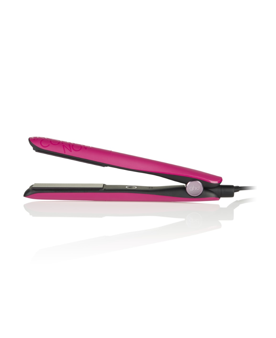 Pink ghd top hair straightener