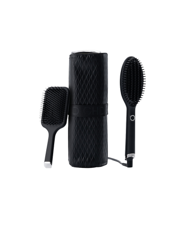 glide® hair straightener brush gift set - limited edition