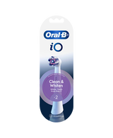 iO Clean & Whiten Brush Head Refills 2 Pack - White