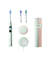 X Ultra S Smart Sonic Electric Toothbrush - Green with 3 Replacement Brush Head Refills