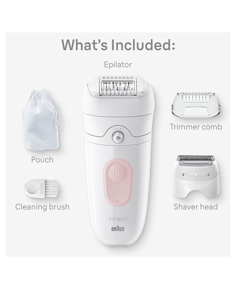 Silk-&eacute;pil 5 Epilator with 3 Extras