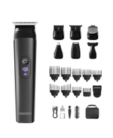 Stainless Steel sUper-close+ Trimmer - Black