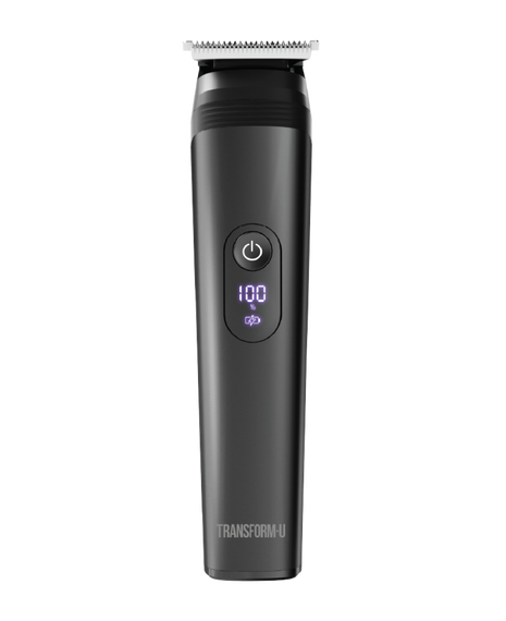 Stainless Steel sUper-close+ Trimmer - Black