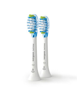 C3 Premium Plaque Defence White Toothbrush Heads - 2 Pack