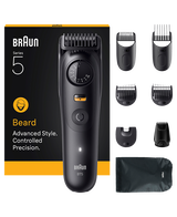 Series 5 Waterproof Beard Trimmer with 8 Styling Tools & Accessories