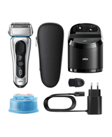 Series 8 Next Generation Wet & Dry Electric Shaver with Clean&Charge Station and Fabric Travel Case