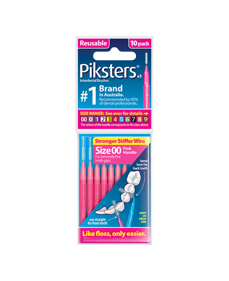 Interdental Brushes 10 Pack - Size 00