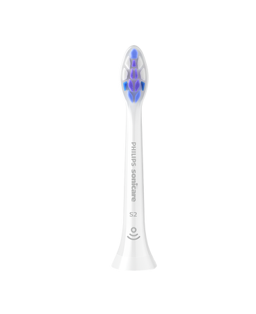 Sonicare S2 Sensitive Brush Head Refills 2 Pack - White