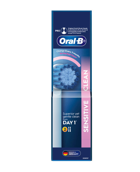 Sensitive Electric Toothbrush Replacement Brush Head Refills 2 Pack