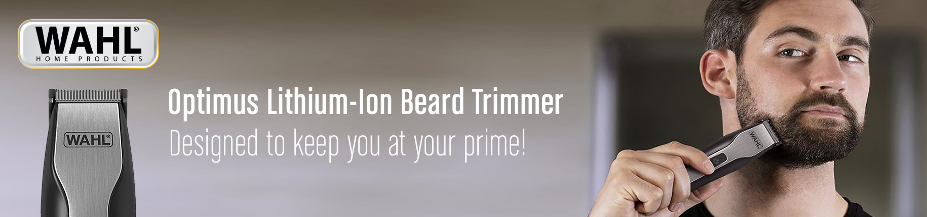 wahl optimus lithium ion beard trimmer
