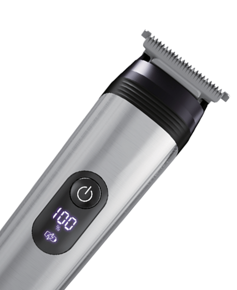 Stainless Steel sUper-close+ Trimmer - Silver